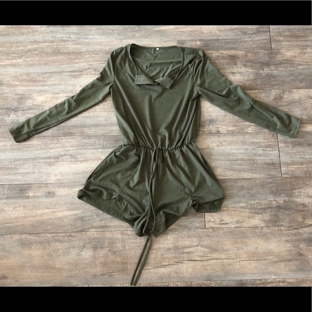Green romper